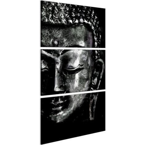 Tableau Imprimé "Grey Buddha" 60 x 120 cm (1/2)