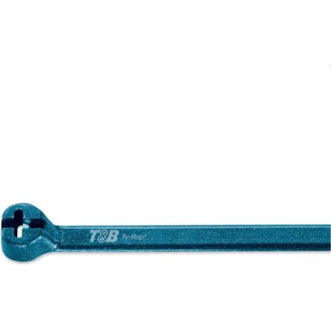 ABB Stotz-Kontakt Kabelbinder TY525MR-PDT  186x4,6 mm 135N hellblau