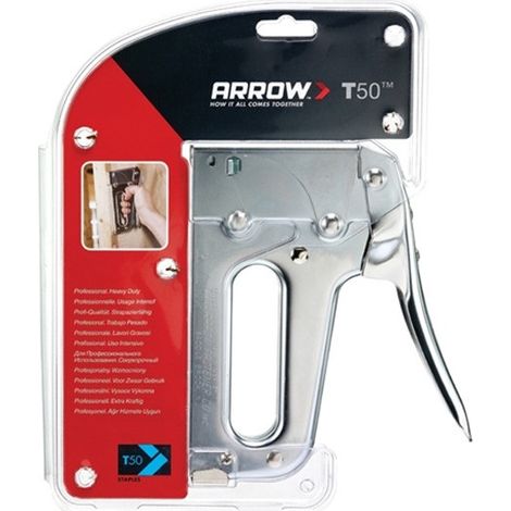 Arrow ARRT50 T50P Heavy-Duty Staple Tacker Gun Craft Tacker Appolestry Stapler