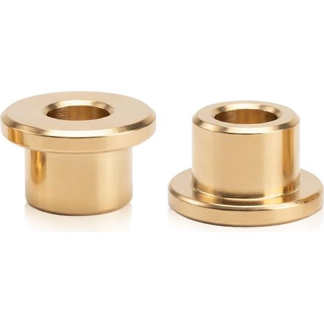 2 Pièces Bride Roulement Manchon 5x9x8 mm,Laiton Douille Auto Lubrifiant Bagues,Bride Manchon Roulement Fritté pour Industriel Équipement Machines et Outils (1/5)