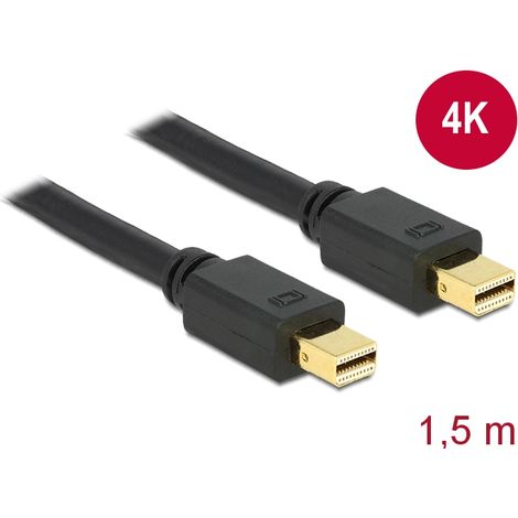 Delock cable mini displayport male - male 1.5 m