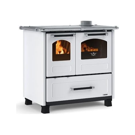 Cocina de leña Family 4,5 Blanca Nordica Modelo 7014003 (1/2)