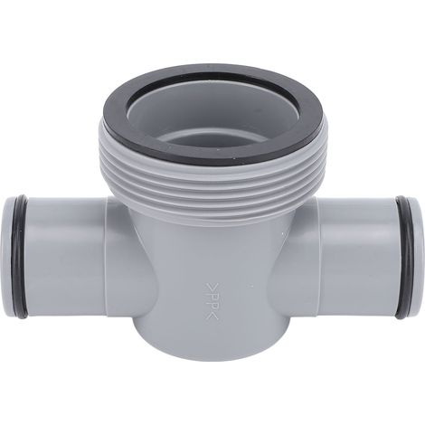 1.25 to 1.5 Inch T Joint Pool Hose Adapter PP Swimming Pool Hose T Connector for Filter Pump (1/5)