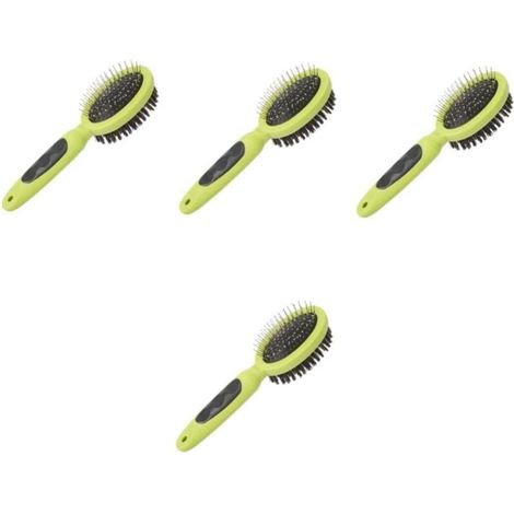 4 Pièces Peigne Démêlant Chien Peignes Pour Animaux De Compagnie Brosse De Lavage Pour Chien Brosse De Bain Chat Nettoyage Brosse Pour Animaux De Compagnie Le Chien Outil Plastique (1/4)