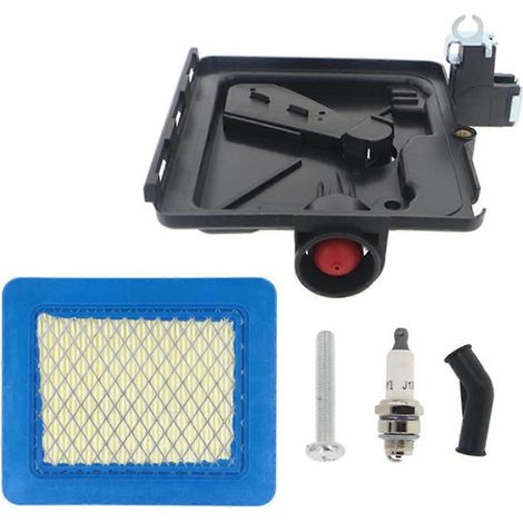 Kit de base de filtre à air pour tondeuse à gazon, couvercle de base de filtre à air pour moteur série 129H00, 12A600 et 12B600, référence 792040 (1/4)