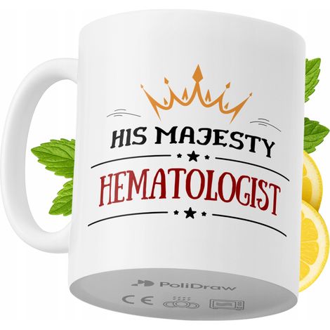 Lustige Tasse für Hämatologen – Kaffee- oder Teetasse mit witzigem Textdesign – ideal für Geburtstage, Namenstage, Feiertage und besondere Anlässe. Hochwertige Tasse für Zuhause, Büro und Arbeit. Farb