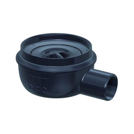 ACO Easy-Flow Bodenablauf Flatline/DN50/1,5Grad/0,8l/s Kst/ Halter./ WS30, 2505.05.00