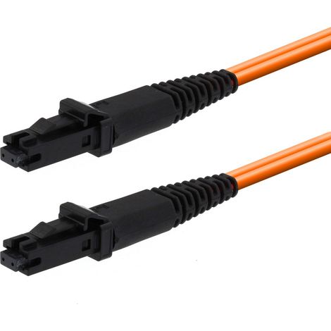 Cavo in fibra ottica MicroConnect mtrj/UPC 3m OM1 MM Duplex lszh Ø2mm, arancione, FIB410003