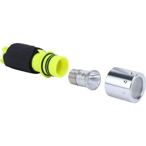 Lampe de plongée compacte étanche et robuste, idéale pour l'exploration sous-marine (1/5)