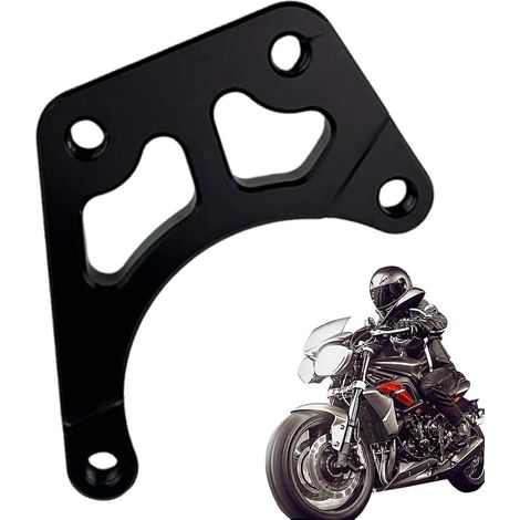 Bremssattelhalterung mit Scheibenmontageadapter Bremssättel für 200-mm- oder 220-mm-Bremsscheiben, Motorradumbau, Selbstmontage, Fahrzeuge (1/5)
