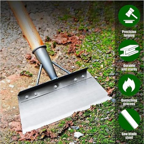 Pelle Jardinage, Pelle de Nettoyage Multifonctionnelle, Grattoir Jardin, Multifonction Outillage, Outil de Désherbage, Pelle de Jardin pour (1/5)