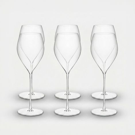 Lot de 6 flûtes à champagne en verre soufflé 290 ml Ultraleggero (1/3)