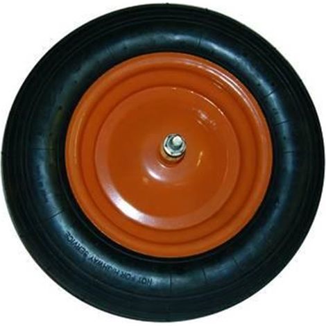 Ruota Per Carriola Pneumatica Perno Mm.12X170 - perno mm.12x170, interasse mm.110 (1/3)