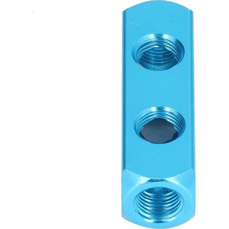 Bloc collecteur pneumatique en aluminium AL-2 pour division d'air, distributeur de pression pour équipements d'automatisation. (1/5)