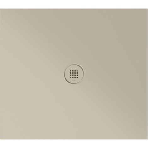 Receveur de douche rectangulaire en céramique 90x80x2cm, creta mat