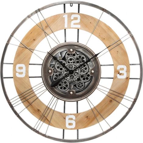 Wanduhr mit Deko-Mechanismus LANA, Ø 90 cm (1/4)