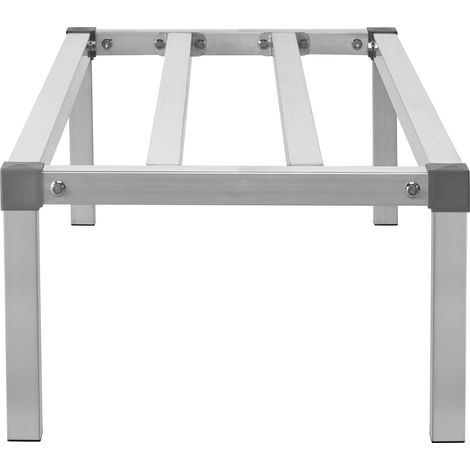 Mophorn Aluminium Dunnage Rack, 48" x 20" 1000 lbs Kapazität für Lagerung, ideal für verschiedene Standorte wie Küchen, Garagen und Lager, bietet effiziente Lagerung.