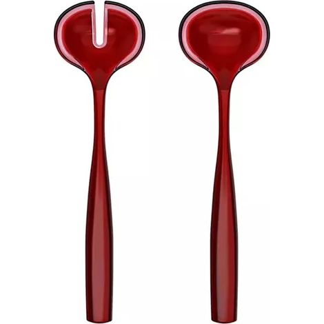 Posate Insalata Dolcevita Rosso