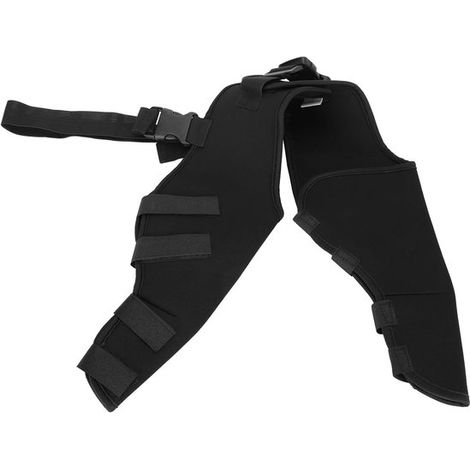 Protector de pata trasera - Rodillera ajustable - Soporte canino - Cicatrización y protección de heridas - Ayuda a aliviar la pérdida de estabilidad causada por la artritis (L) (1/5)