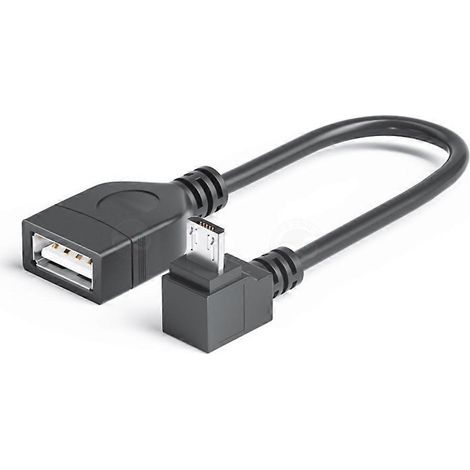 Câble OTG Micro USB vers USB Femelle Durable pour Imprimantes et Clés USB (1/4)
