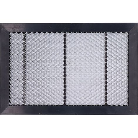 Wabenförmige Arbeitsfläche 320 x 220 x 22 mm für Lasergravur und -schneiden (1/5)