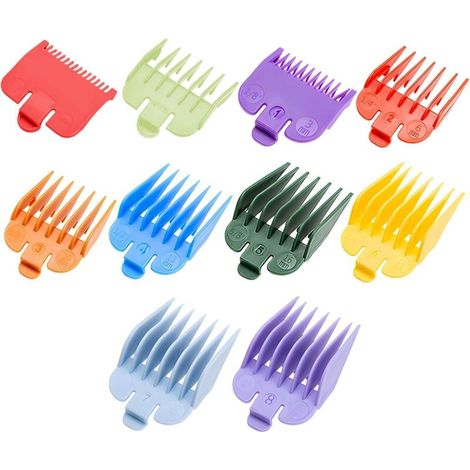 10 Pieces Hair Trimmer Guide Combs, Guide Combs Set for Replacement Trimmer Accessories (1/5)