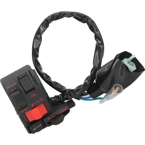Interruptor de encendido/apagado de luces del manillar para Honda ATC250 250SX 1985-1987