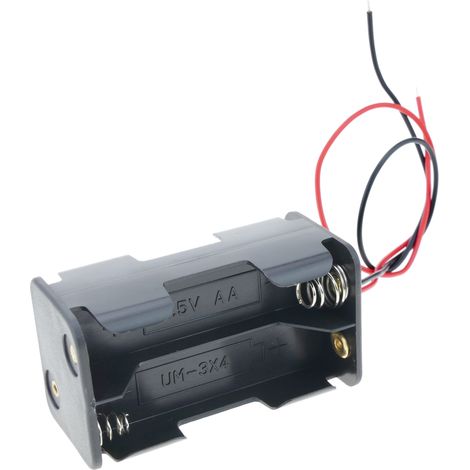 BeMatik - Support de batterie pour 4 AA 1.5V LR6 (1/3)