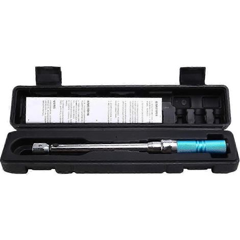 Clé dynamométrique interchangeable 5-60 Nm, entraînement carré 9 x 12 mm, précision 3 %, pour la réparation et l'entretien automobile. (1/5)