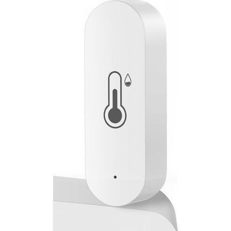 Intelligenter WLAN-Temperatur- und Feuchtigkeitssensor – Vernetztes Thermometer-Hygrometer mit Benachrichtigungen, kompatibel mit Alexa und Google Home, hohe Genauigkeit, kostenlose App (1/5)