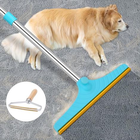 Grattoir à poils d'animaux réutilisable - Brosse à poils d'animaux réutilisable, grattoir à raser au design breveté, brosse pour tapis et paillassons.-AquaForge