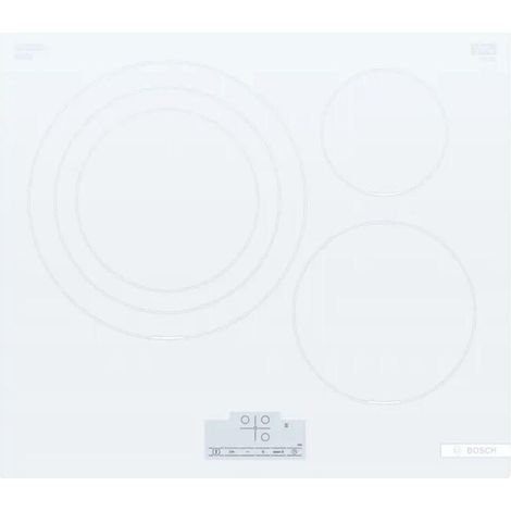 Bosch PID612BB1E piano cottura ad induzione bianco 59 cm