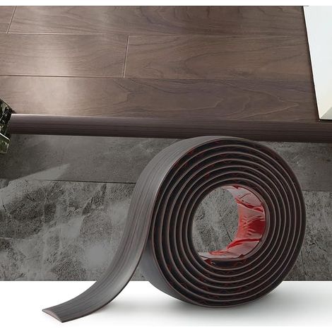 Bande de Seuil Plate Barre de Seuil Adhésive PVC 5cm 6M (1/5)
