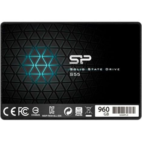 Silicon Power Slim S55 960 GB Fattore di forma SSD 2,5" Interfaccia SSD Serial ATA III (1/5)