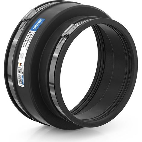 CR Adapterkupplung CAC 2656, bis 0,6 bar (240-265mm auf 190-215mm), EPDM / V2A