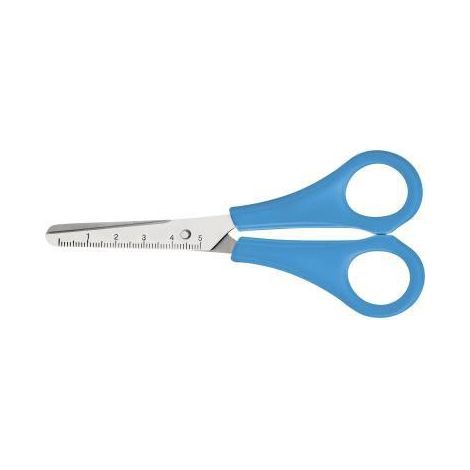 Westcott Kinderschere E-21592 00 13cm 5 Zoll rund hellblau (1/4)