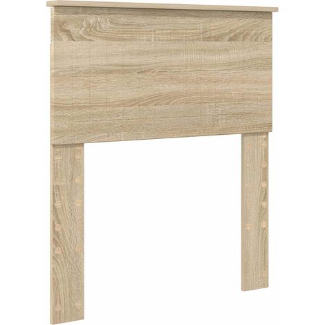 Kopfteil Sonoma-Eiche Holzwerkstoff vidaXL