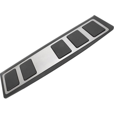 Fußstütze aus Edelstahl, Ersatz-Fußstütze für Ford Mustang Mach-E, robuste Pedalabdeckung, kompatibles Interieur-Zubehör, rutschfestes Design. (1/5)