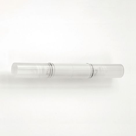 pba 01 Spiegelleuchte Nylon zur Montage, an rahmenlosen Spiegel, 405x84mm