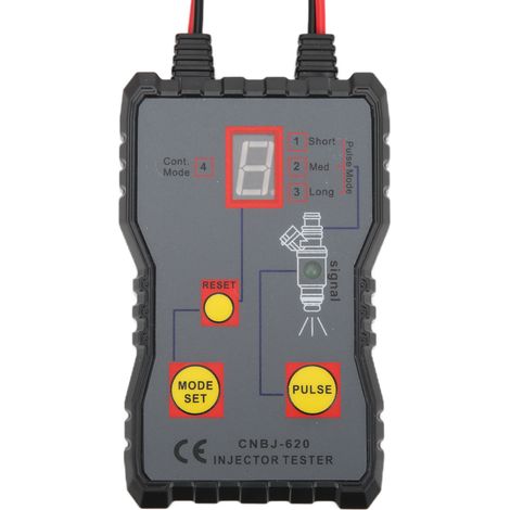 Lot de Testeurs d'Injecteurs de Carburant CNBJ-620, Outil Professionnel Portatif à 4 Modes d'Impulsion pour Diagnostic Auto (1/5)