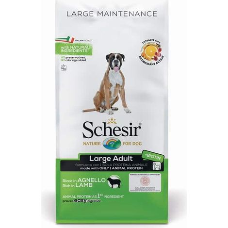 Schesir Dog Large Mantenimento Agnello - Schesir Dog Large Mantenimento Agnello - Sacco Da 12 Kg (1/2)