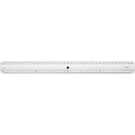 Regle decimetre 2 biseautee transparent gx42