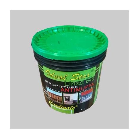 idropittura lavabile antimuffa ideal star 4 lt
