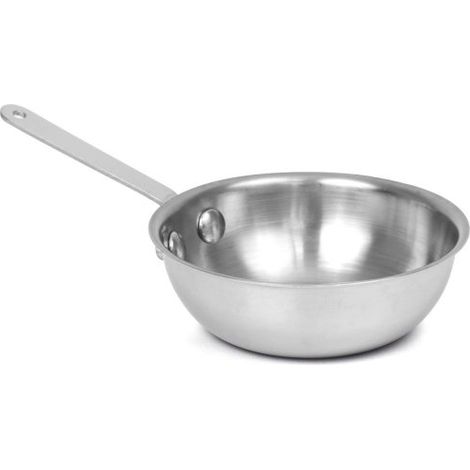 Mini Wok en Acier Inoxydable Ø 10 cm - Pujadas
