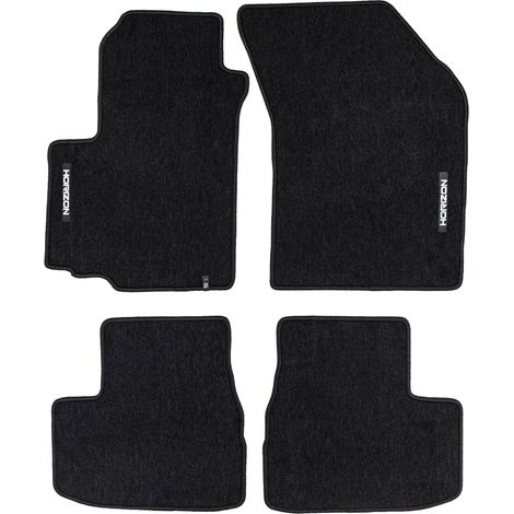 Tapis de Sol de Voiture pour Suzuki Swift IV 2004-2010 Velours Durable Noir 4Pcs (1/5)