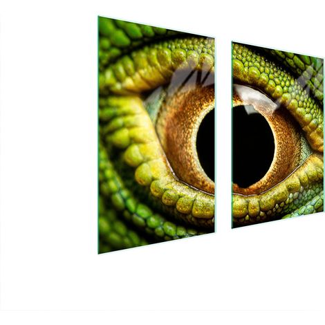GLASSCHUTZPLATTE FÜR KÜCHE 65x52 AUGE (1/5)