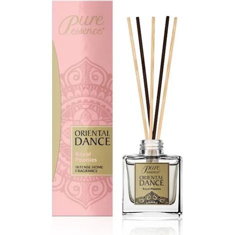 Difusor de fragancias - aroma oriental de flores y frutas Pure Essense - relajación y frescura para el hogar - con varillas de 75 ml (1/5)