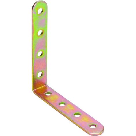 Lastrina Ad Angolo A 90° Forata Pesante Art.768 - mm.50x50x20 - spessore mm.4 - 25 pz