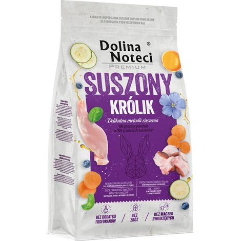 Croquettes pour chiens Dolina Noteci Premium au lapin, 9 kg