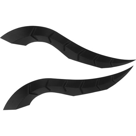 de toit de voiture en forme de cornes de dragon noires (1/5)
